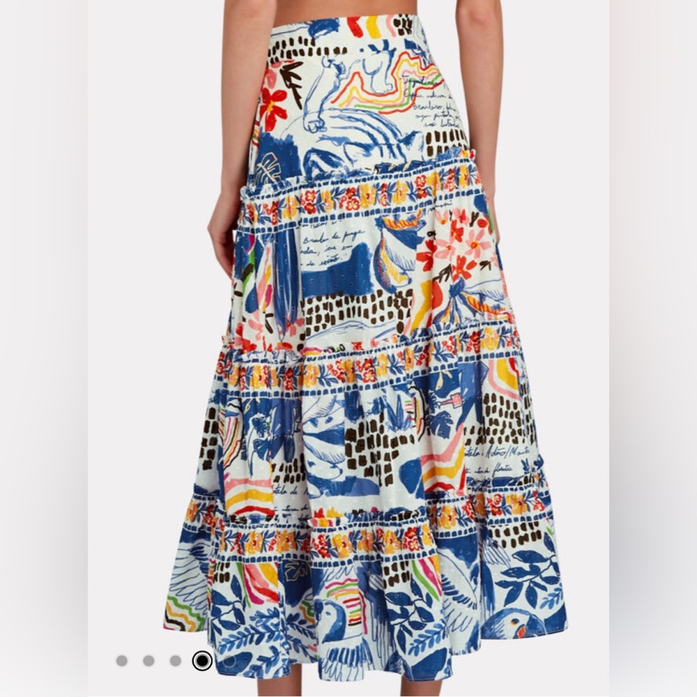 FARM Rio Multicolor Patterned Skirt - Picture 2 of 4